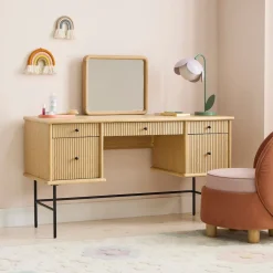 Elora Vanity Storage Desk (55")