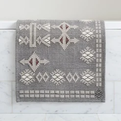 Embroidered Origins Bath Mat
