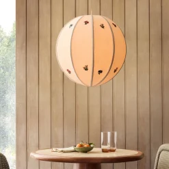 Emma Chamberlain Embroidered Plug-In Pendant (28")