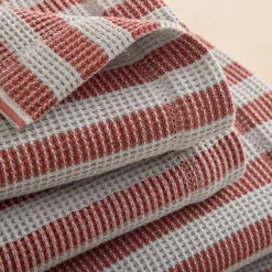 Emma Chamberlain Stripe Waffle Towels