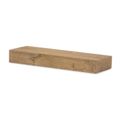 Emmerson® Reclaimed Wood Floating Wall Shelves (24"–48")