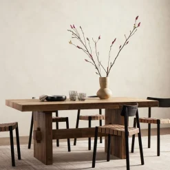 Emmerson® Solid Reclaimed Wood Rectangle Dining Table (62", 72" & 87")