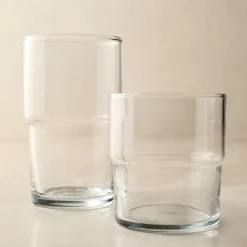 Essential Stacking Drinking Glass Collection