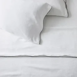 European Flax Linen Merrow Edge Sheet Set