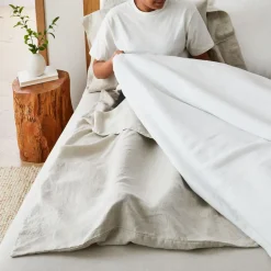 European Flax Linen Travel Sheet Set