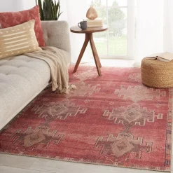 Evadne Medallion Washable Rug