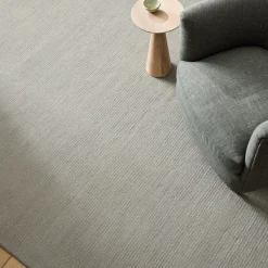 Evan Mini Ribbed Wool Rug