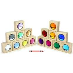 Everwood Friends Large Gem Block Collection w/ Tray