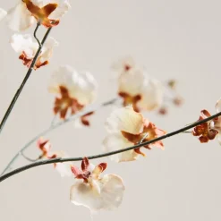 Faux Dancing Orchid Stem