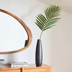 Faux Green Palm Leaf Branch