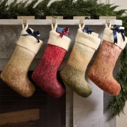 Faux Mohair Ombre Stocking