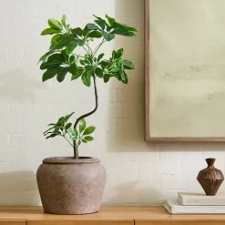 Faux Potted Tropical Tree