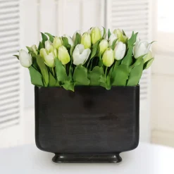 Faux Potted Tulips