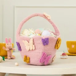 Felt Butterfly Easter Basket