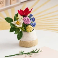Felt Flower Bouquet Set