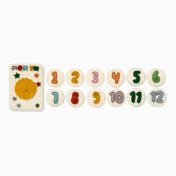 Felt Month Baby Milestone Card Set