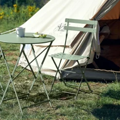 Fermob Metal Outdoor Bistro Chairs (Set of 2)