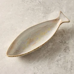 Fish Stoneware Dip Bowls (Set of 4)