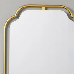 Floating Frame Long Wall Mirror