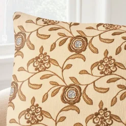 Floral Vine Pillow Cover