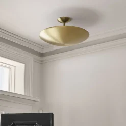 Florent Metal Flush Mount (18")