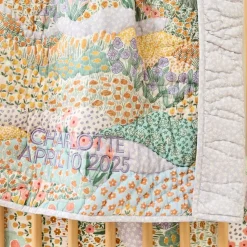 Flower Field Baby Quilt