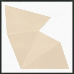 Folded Flash Paper I Framed Wall Art
