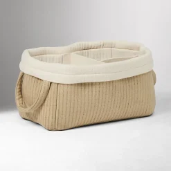 Foldover Quilted Diaper Caddy