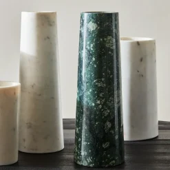 Foundations Marble Cylinder Vases
