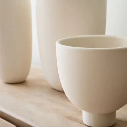 Foundations Whitewash Vases