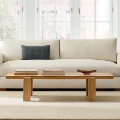 Frederick Burl Inlay Top Coffee Table (60")