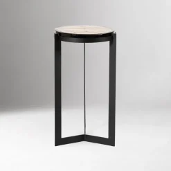 Gavrin Cast Glass Side Table (20")