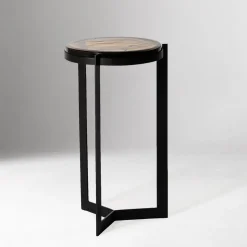 Gavrin Cast Glass Side Table (20")