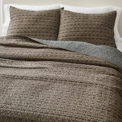 Gemma Reversible Print Mix Quilt & Shams