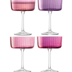 Gems Coupe Glasses (Set of 4)