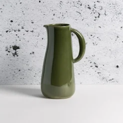 Gharyan Enameled Stoneware Jug