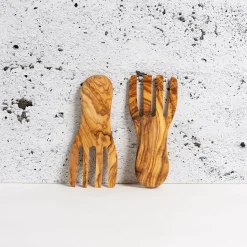 Gharyan Stoneware Salad Servers