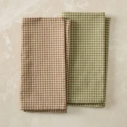 Gingham Cotton Napkin Sets
