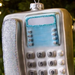 Glass Phone Ornament