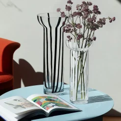 Glass Stripe Vases