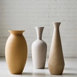 Glazed Ceramic Floor Vases