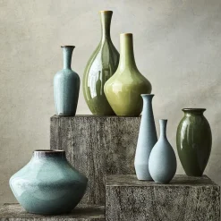 Glazed Ceramic Vases