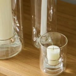 Glenda Glass Candleholders