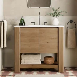 Graham Single Bathroom Vanity (24"–48")