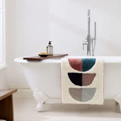 Half Moons Bath Mat