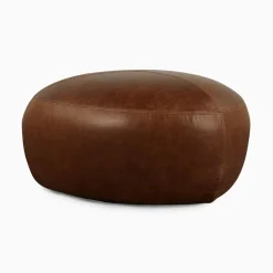 Hal Leather Ottoman