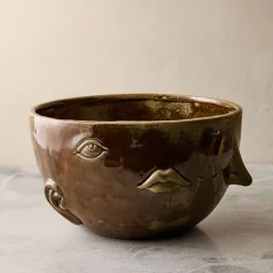 Halloween Frankenstein Ceramic Large Bowl