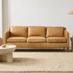 Hamilton Leather Sofa (70"–91")