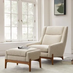 Hank Chair & Ottoman Set