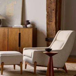 Hank Chair & Ottoman Set